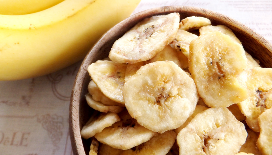 バナナチップスのイメージ