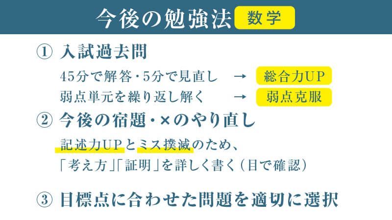 福岡県立高校入試__数学_今後の勉強法（2023年度入試用）